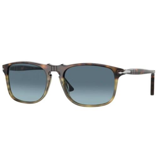 Persol 0PO3059S 1158Q8 Tortoise Spotted Brown/azure Blue Gradient Sunglasses