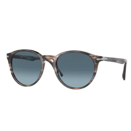 Persol 0PO3152S 1155Q8 Striped Blue/ Azure Blue Gradient Men`s Sunglasses
