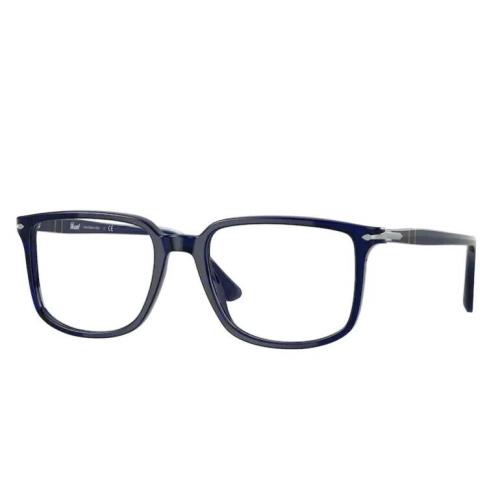 Persol 0PO3275V 181 Colbato Blue/ Silver Rectangle Men`s Eyeglasses