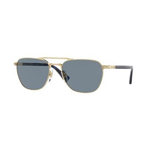 Persol PO2494S 114156 Gold Light Blue 53 mm Men`s Sunglasses