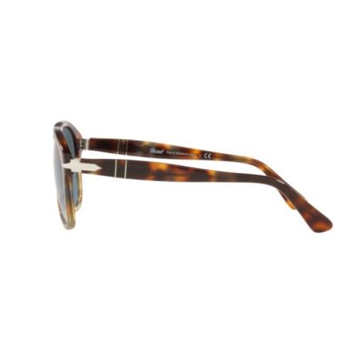 Persol sunglasses  - Tortoise Spotted Brown Frame, Azure Blue Lens