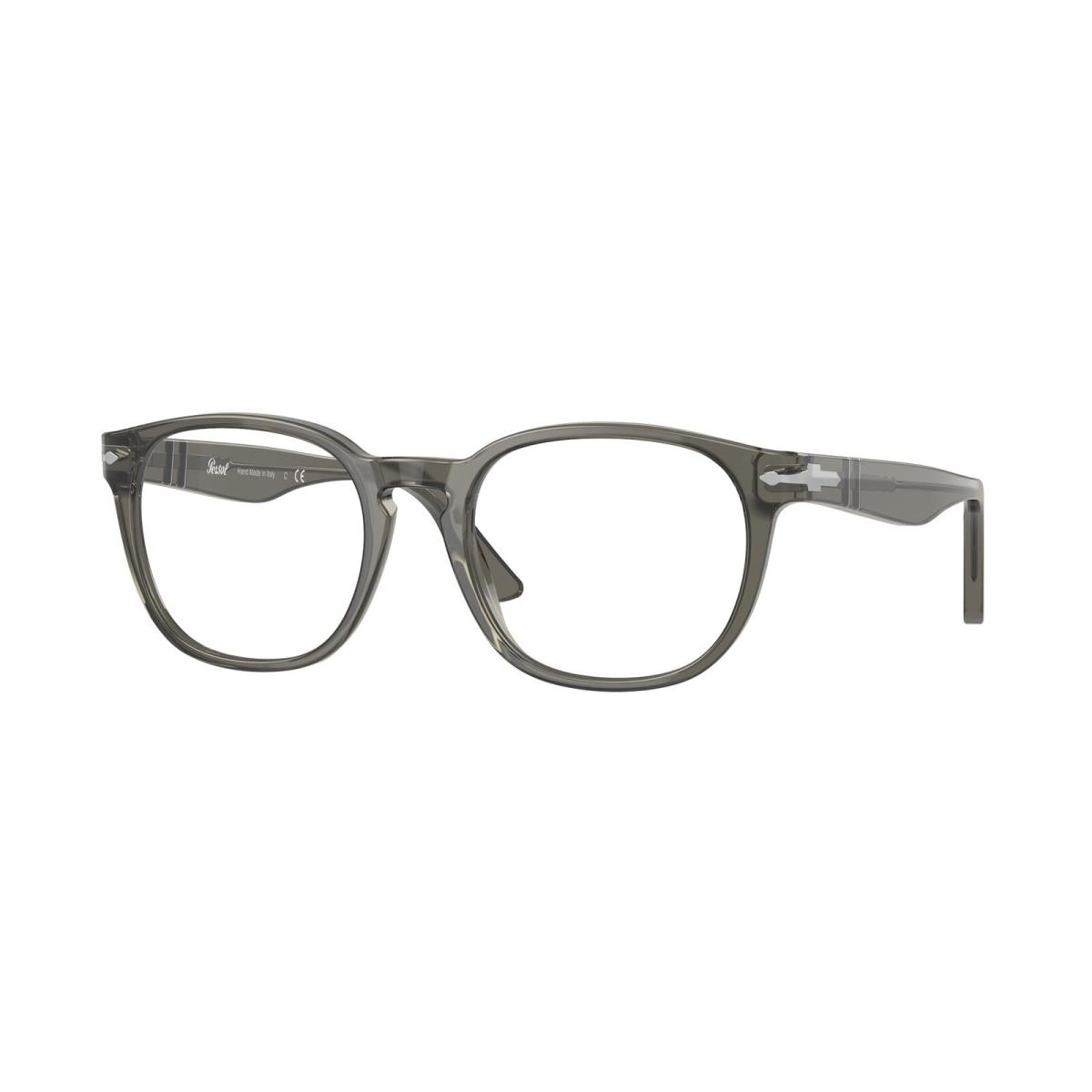 Persol PO3283V 1103 Trasparent Taupe Grey Transparent 52 mm Men`s Eyeglasses