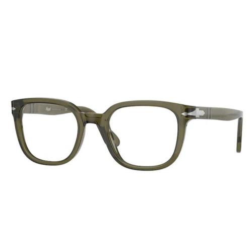 Persol 0PO3263V 1103 Grey Transparent/ Silver Unisex Eyeglasses