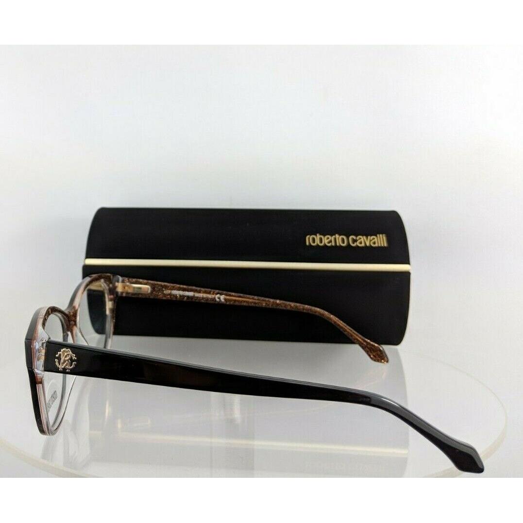 Roberto Cavalli eyeglasses  - Black/Gold Frame, Clear Lens 3