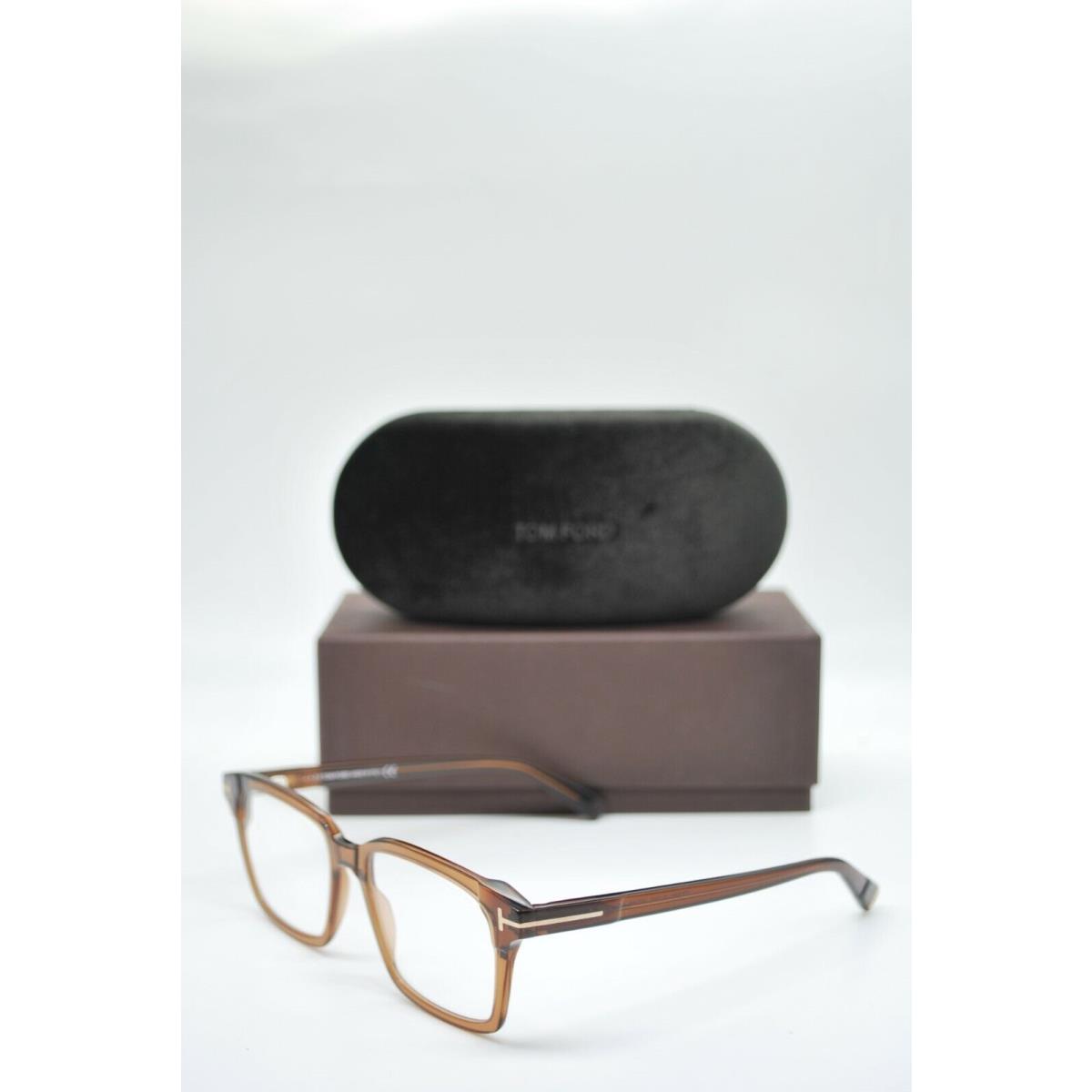 Tom Ford TF 5661-B 048 Brown Eyeglasses Frames 54-18