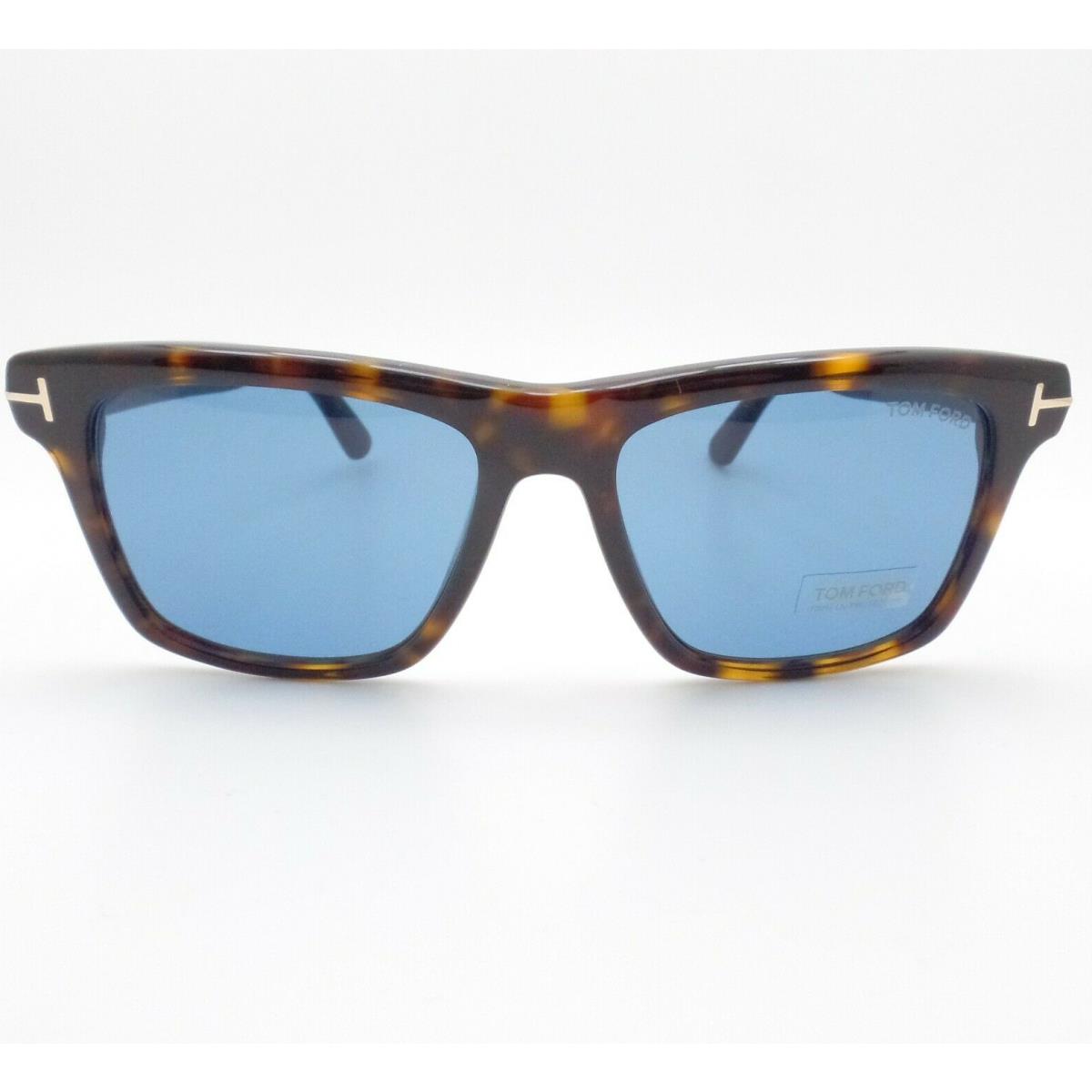 Tom Ford sunglasses  - Shiny Classic Dark Havana Frame, Blue Lens 0