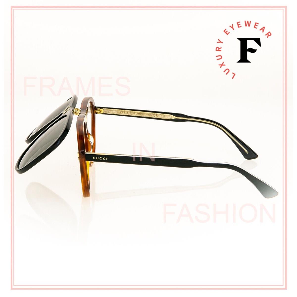 Gucci sunglasses  - 003 , Black Frame, Gray Lens