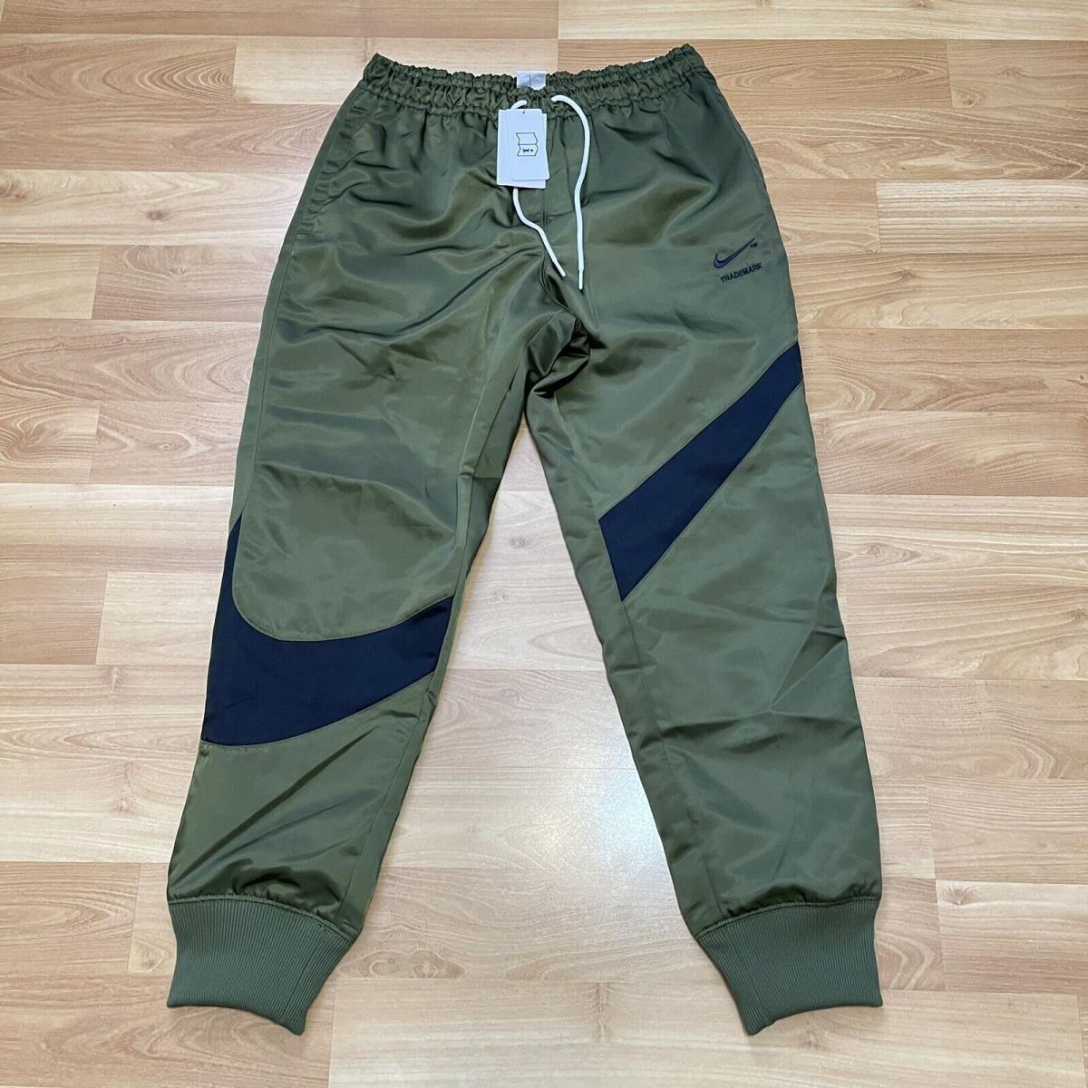 nike pants olive green