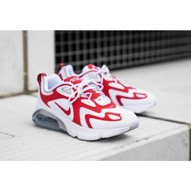 nike air max 200 mens red and white