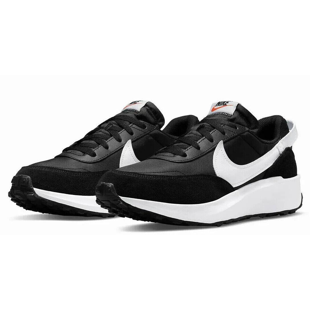 Nike Waffle Debut Mens Size 12 Sneaker Shoes DH9522 001 Black White