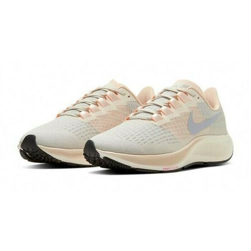 Nike Air Zoom Pegasus 37 Womens Size 10.5 Shoes BQ9647 102 Pale Ivory - Ivory