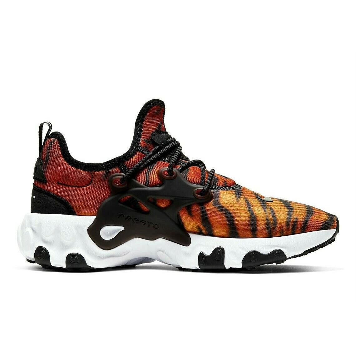 nike react presto magma orange