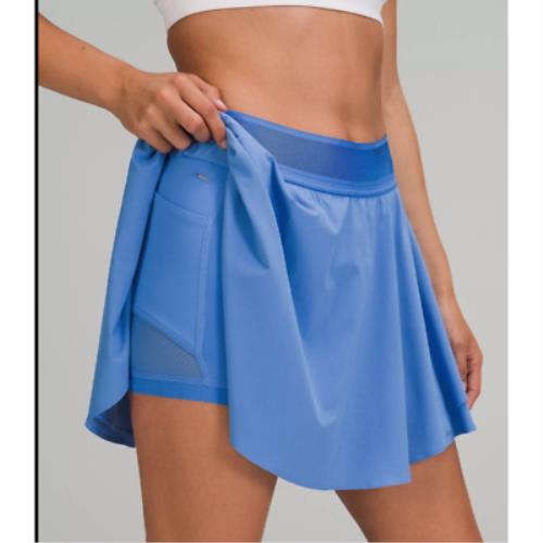 lululemon blue skirt