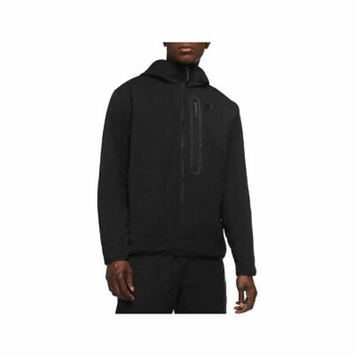 Nike Men`s Sportswear Tech Essentials Repel Insulated Hooded Jacket CU4485-010 - Black