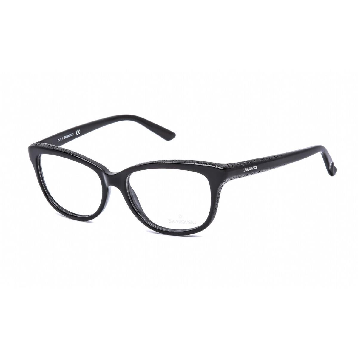 Swarovski SK 5100 001 Eyeglasses Shiny Black Frame 54mm