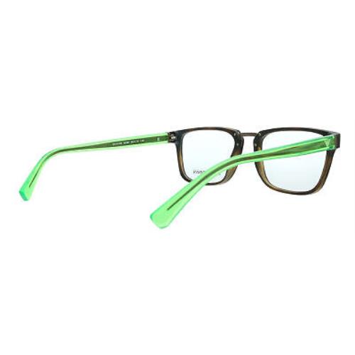 Emporio Armani 0EA3099 5542 Blue Havana Cat Eye Eyeglasses