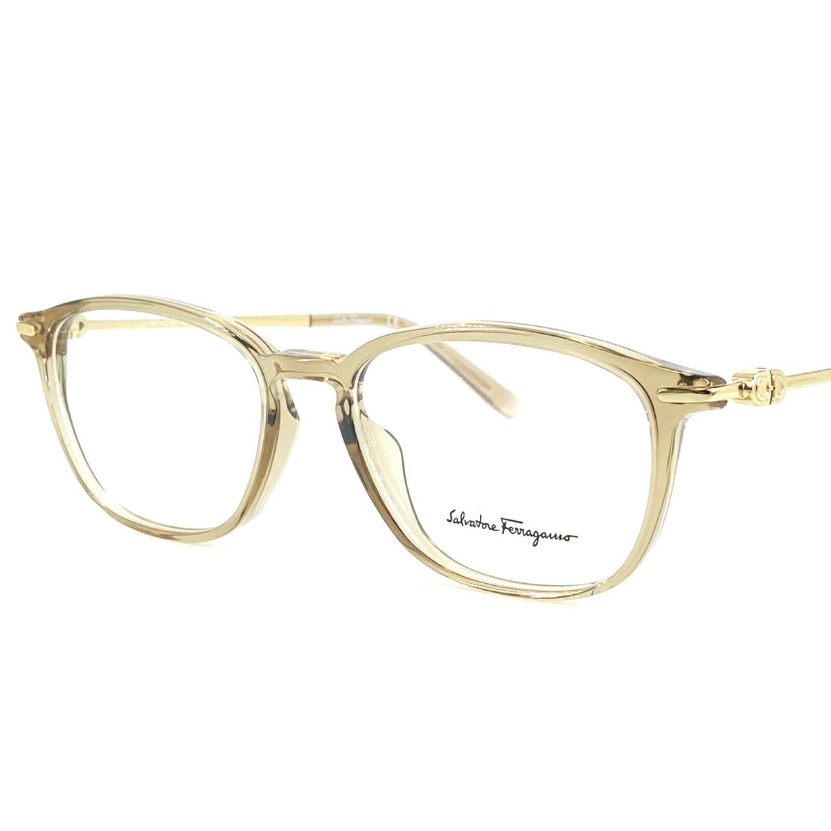 Salvatore Ferragamo SF2816 Women`s Plastic Eyeglass Frame 043 Crystal Beige