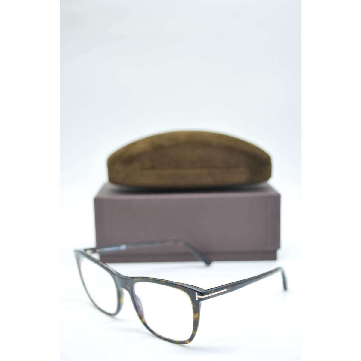 Tom Ford TF 5672-B 052 Havana Eyeglasses Frames 54-18