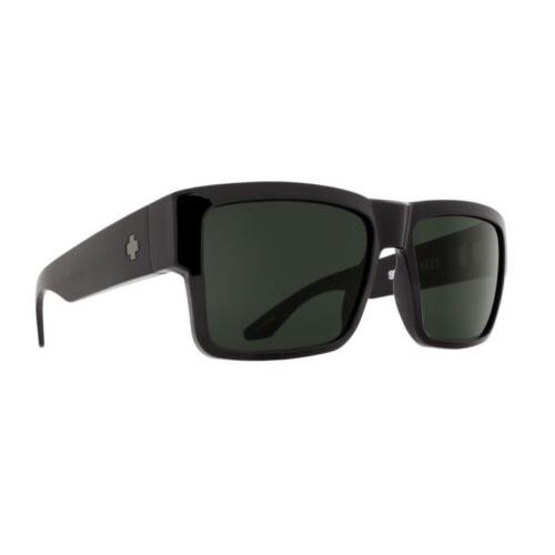 Spy Optic Cyrus Sunglasses - Gloss Black / Hd+ Gray Green Lens
