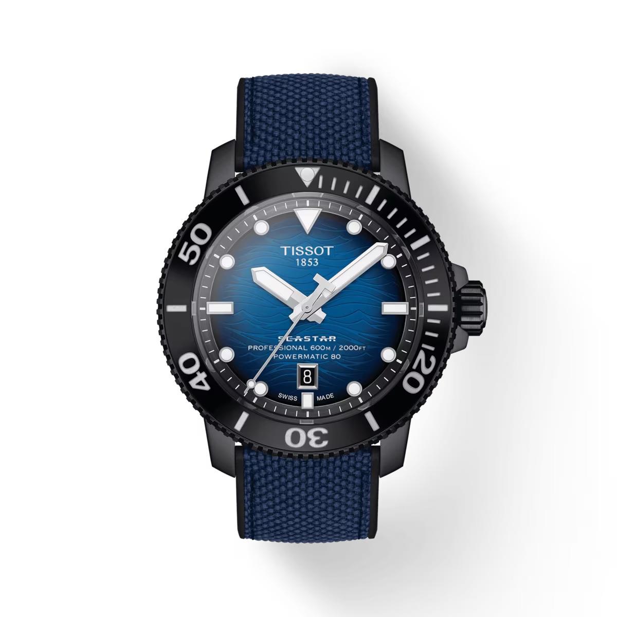 Tissot Seastar 2000 Automatic Blue Men`s Watch T120.607.37.041.00