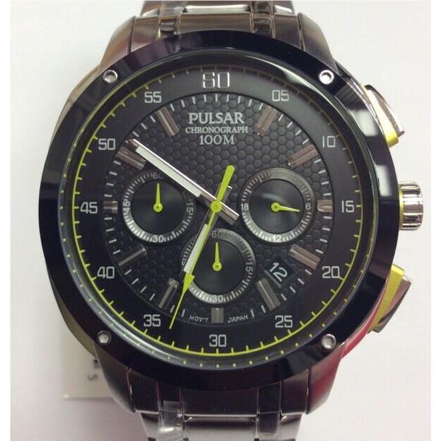 Reloj pulsar chronograph 100m hot sale