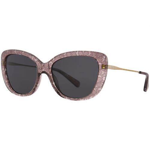 Coach L1136 HC8291 503173 Sunglasses Women`s Dark Tortoise/brown 54mm