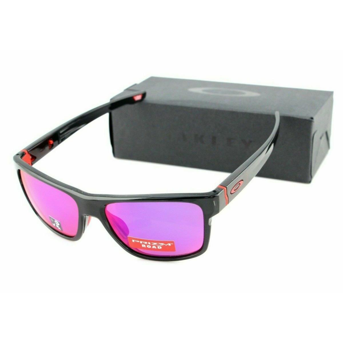 Oakley Crossrange Black Ink Prizm Road Lens Sunglasses OO 9361 2557 - Black Frame