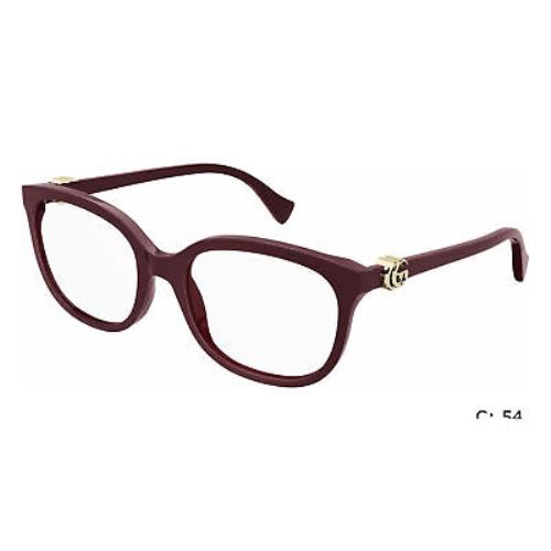 Gucci GG1075oA-003 Burgundy Burgundy Eyeglasses