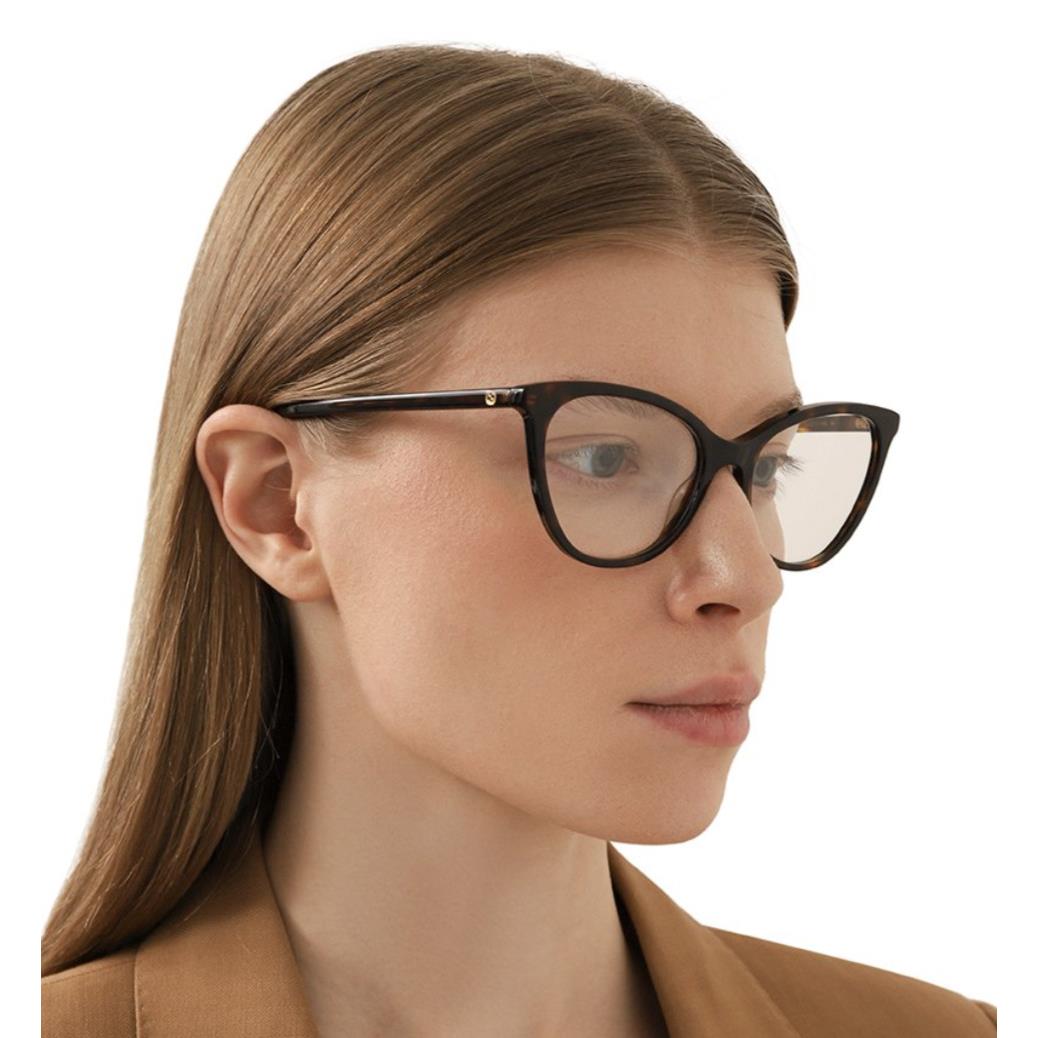 Gucci GG1079o-003 Havana Havana Eyeglasses - Frame: 003 Havana