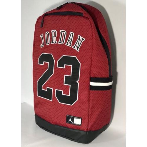 Backpack Jordan Jersey Backpack Gym Red 9A0780-R78