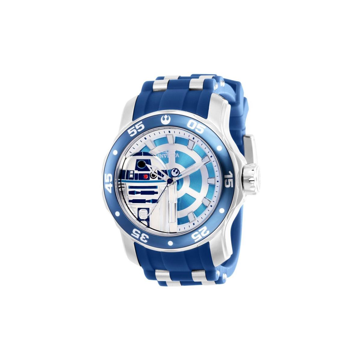 Invicta Analog 39539 Blue Stainless Steel Quartz Blue Dial Men`s Round Watch