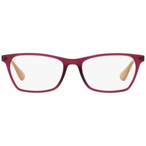 Ray-ban Rx Eyeglasses Purple Color W/demo Lens Unisex RX7053 5526 54 - Frame: Purple, Lens: Demo