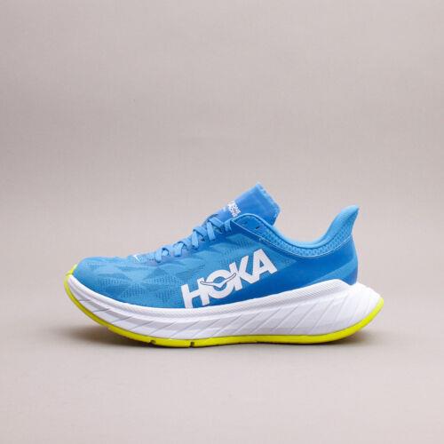 Hoka One One Running Carbon X 2 Diva Blue Citrus Men Shoes Gym 1113526-DBCTR