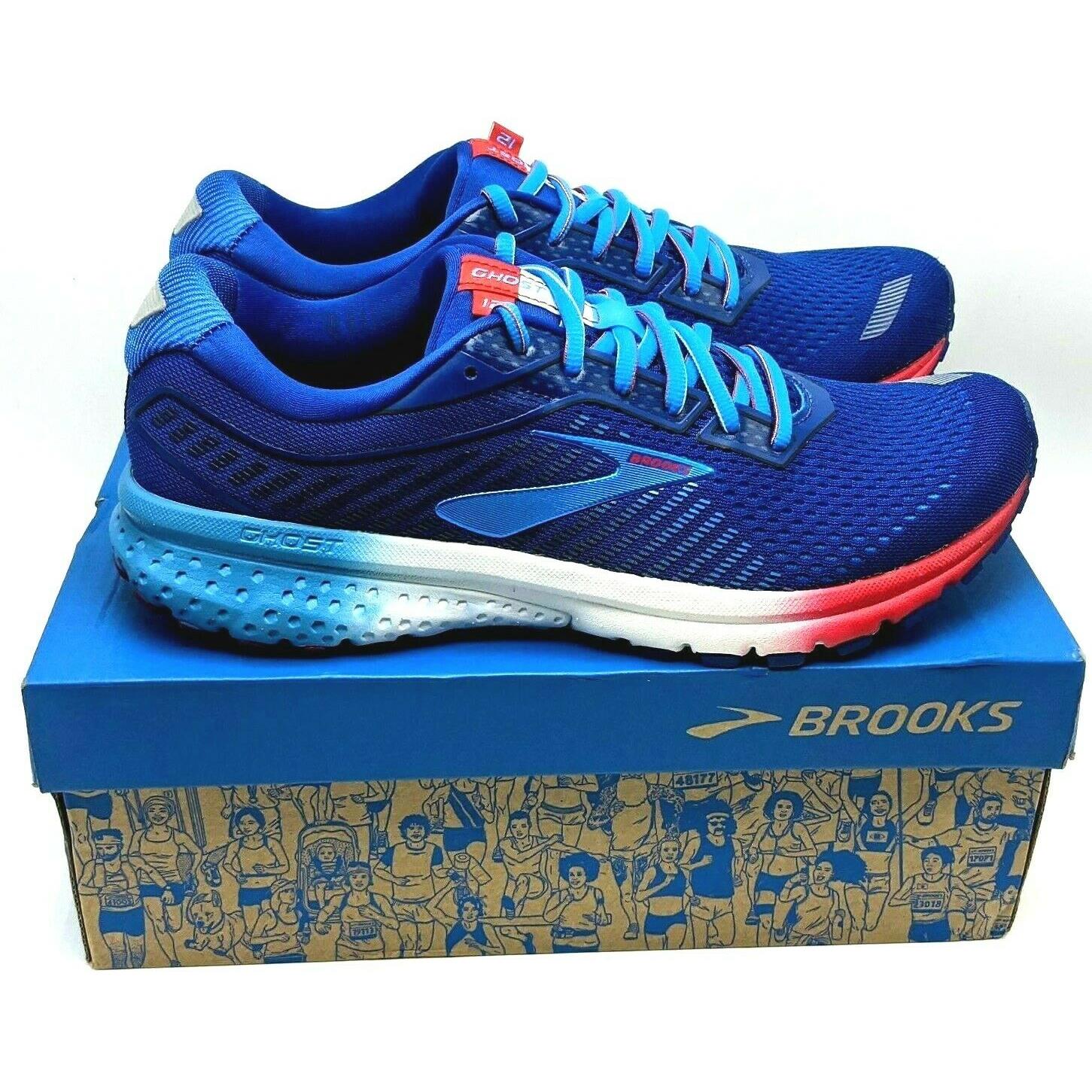 brooks men's ghost 12 rocket pop running shoes