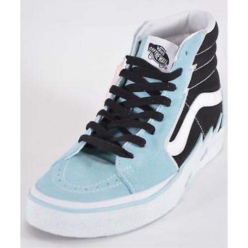 Vans Men`s SK8 HI Bolt Blue Black High Top Sneakers Shoes Size 8.5