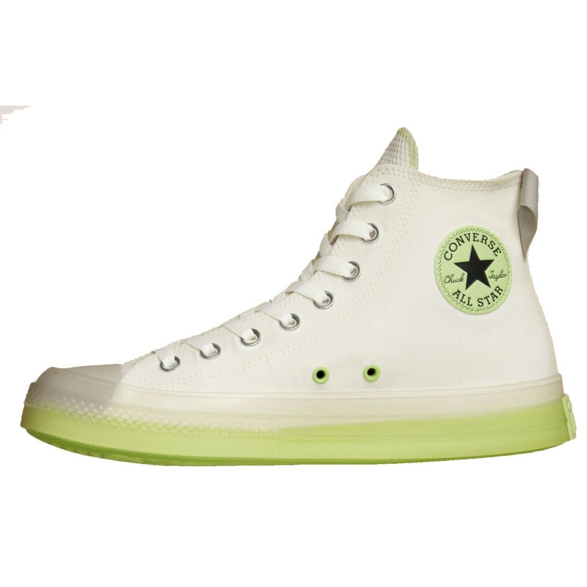Converse Chuck Taylor All Star CX Men`s Athletic Shoes Lightweight Egret/Pale Putty/Lime Rave