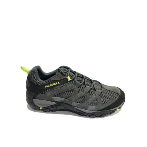 Merrell Men s Alverstone Gray Hiking Shoes Size 14 M
