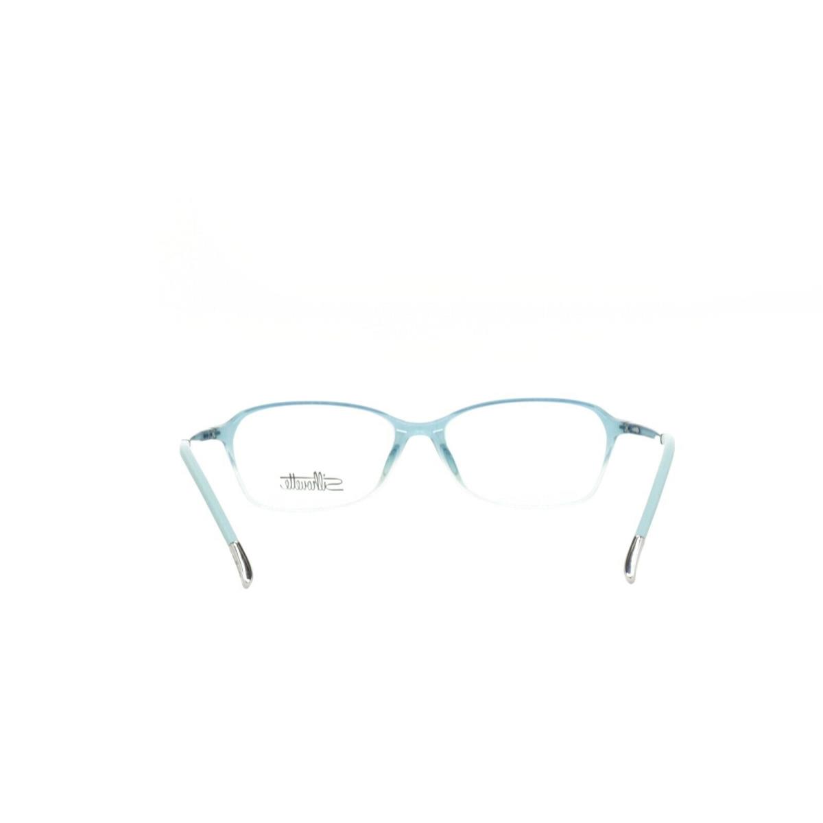 Silhouette Spx Illusion 1583 75 5010 Eyeglasses 50 14 130 Turquoise Gradient 030518646117