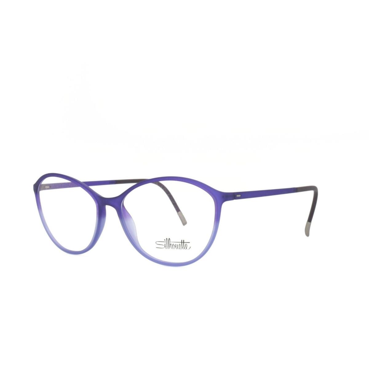 Silhouette Spx Illusion 1584 75 4310 Eyeglasses 54-15-135 Purple - Purple Frame