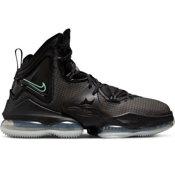 Nike Lebron 19 Xix Black Green Glow CZ0203-003 Mens Basketball Shoes Sneakers