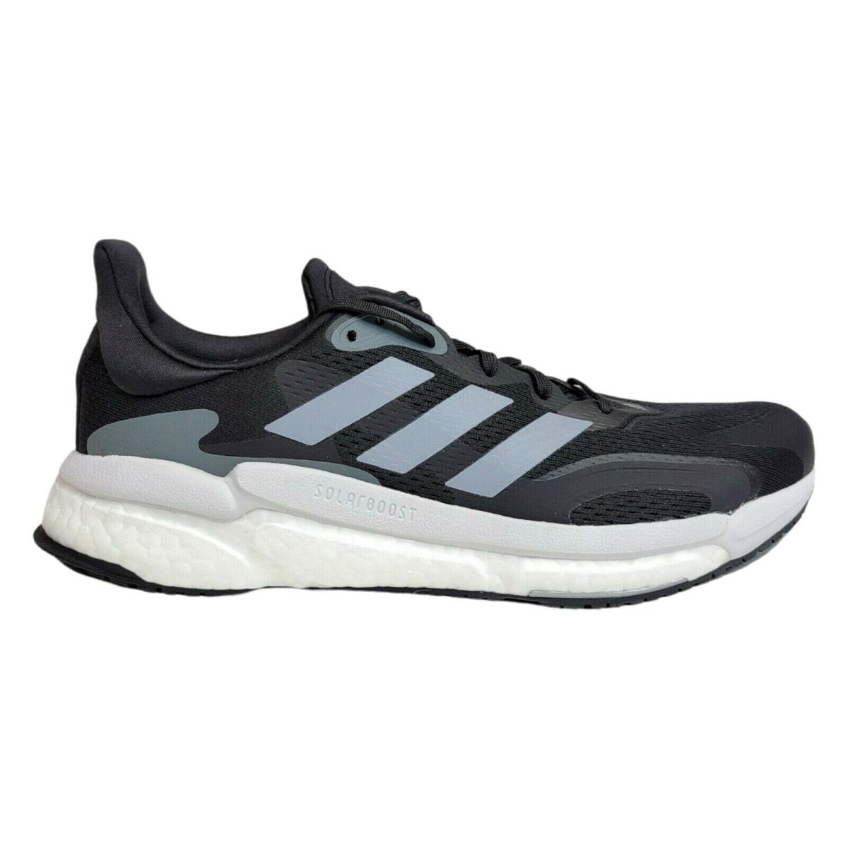 Adidas Mens 9.5 11 12.5 Solar Boost 3 Running Shoes Sneakers Black FW9137 - Black
