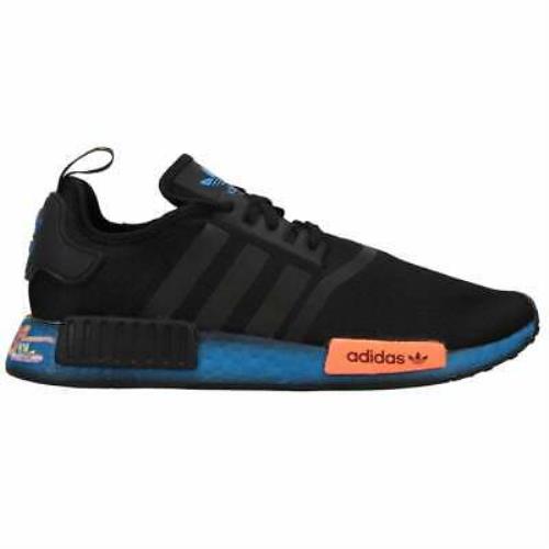 Adidas Nmd_R1 Lace Up Mens Sneakers Shoes Casual - Black