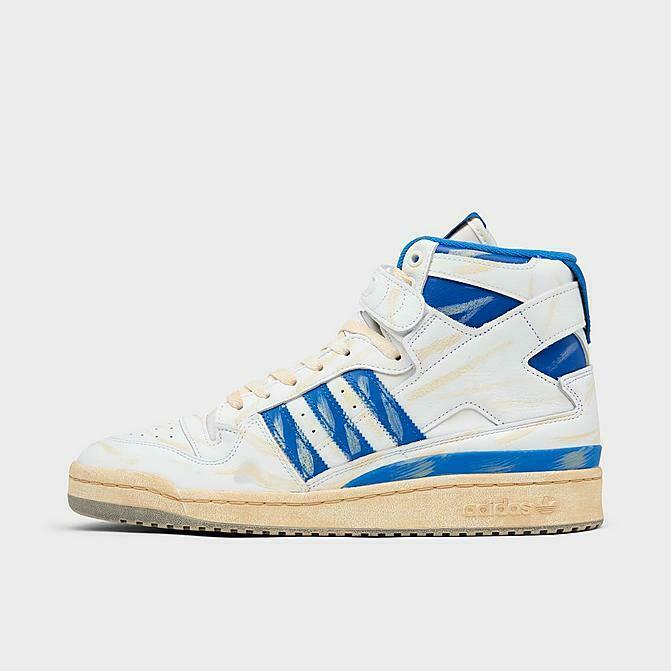 adidas forum 84 white blue mens