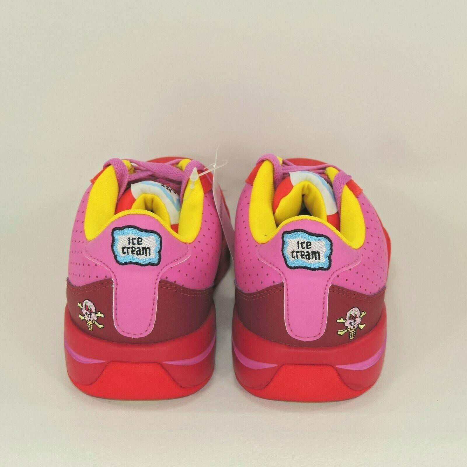 pink ice cream shoes