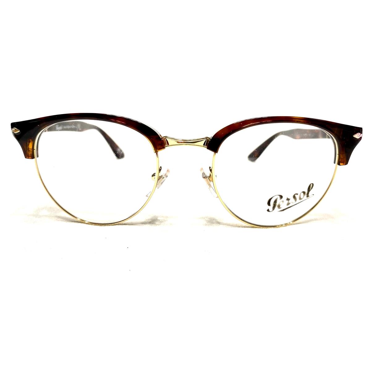 Persol PO8129-V 24 Tortoise Gold Modern Eyeglasses Frames 48/20 145