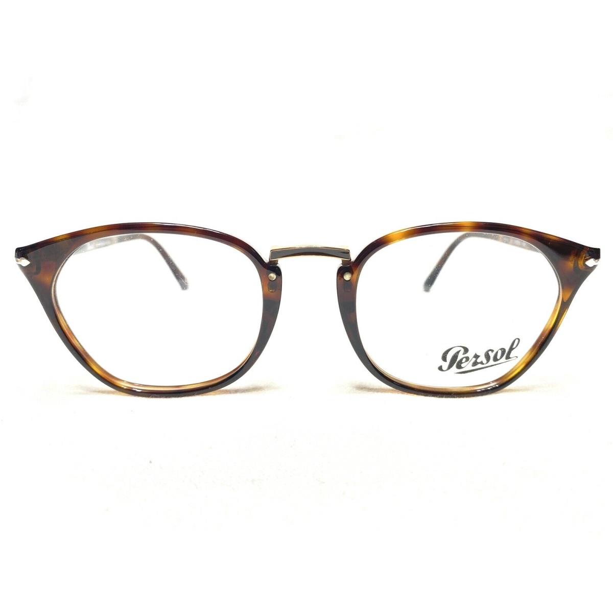 Persol PO3209-V 24 Womens Tortoise Gold Modern Eyeglasses Frames 50/21 145