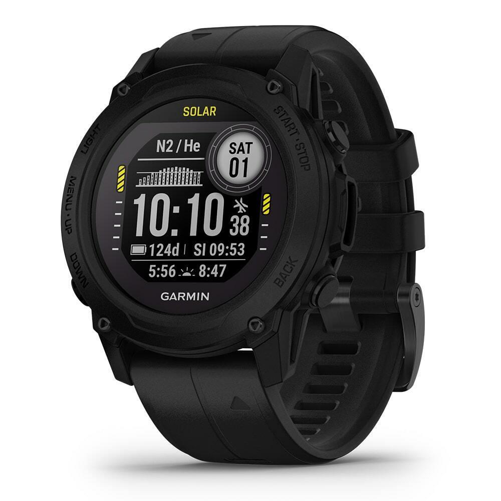 Garmin Descent G1/G1 Solar Dive Computer Smartwatch Multiple Dive Modes Descent G1 Solar (Black)