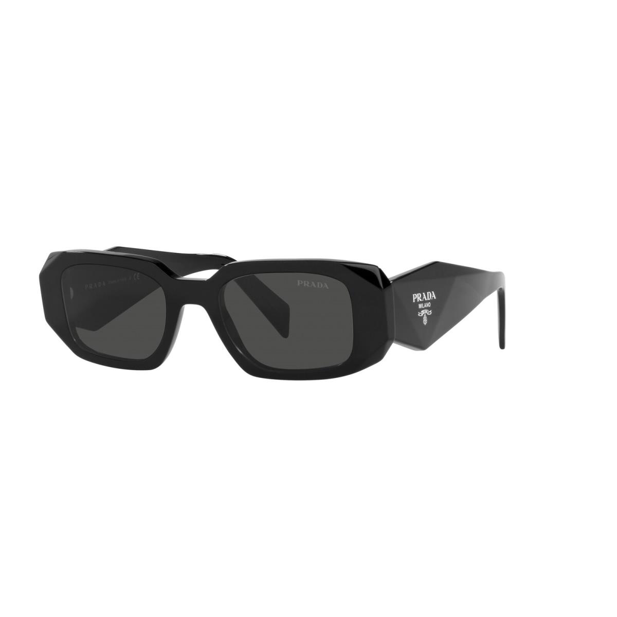 Prada Sunglasses PR17WS 1AB5S0 49mm Black / Dark Grey Lens