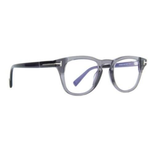 Tom Ford TF5660-B 020 Crystal Grey Eyeglass 49mm Blue Block Lens Box Set - Tom  Ford eyeglasses - 889214137890 | Fash Brands