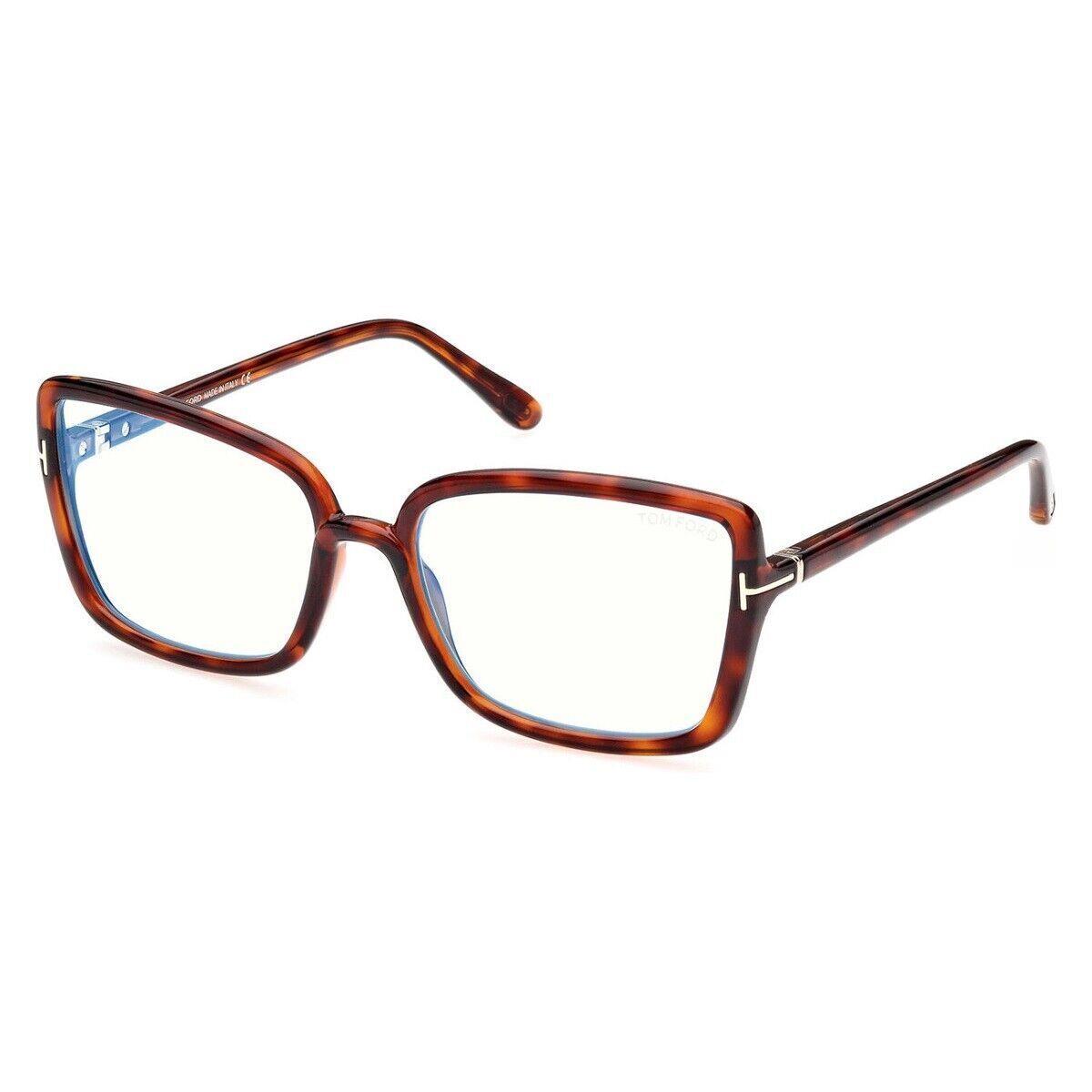 Tom Ford FT5813-B 054 Auburn Havana 56mm Eyeglasses